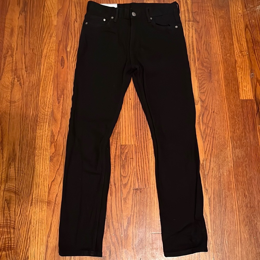 H&M Black Slim Jeans 30×30